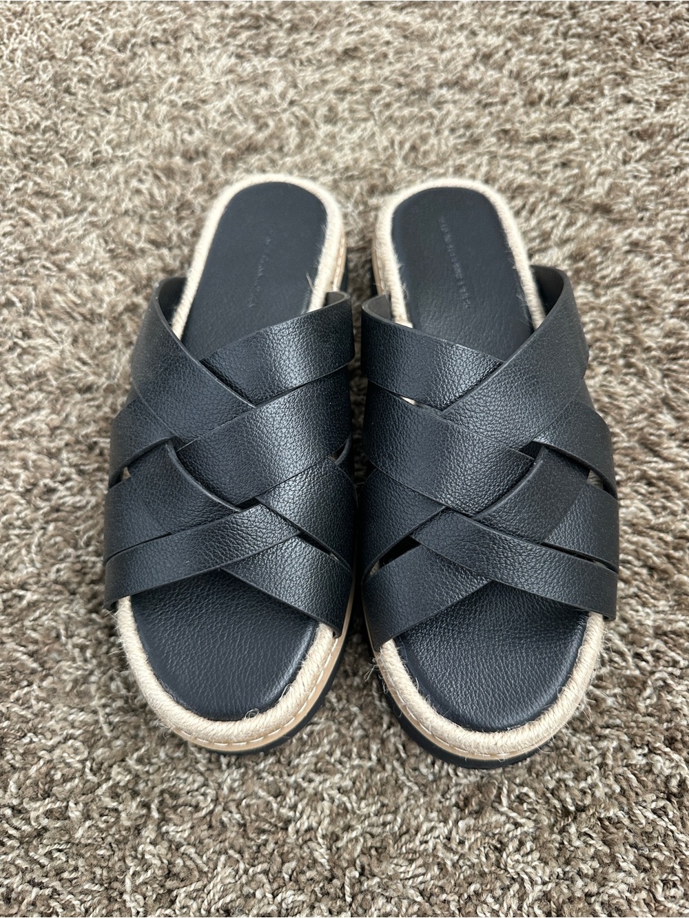 French Connection Alexis Crisscross Sandals Size 8